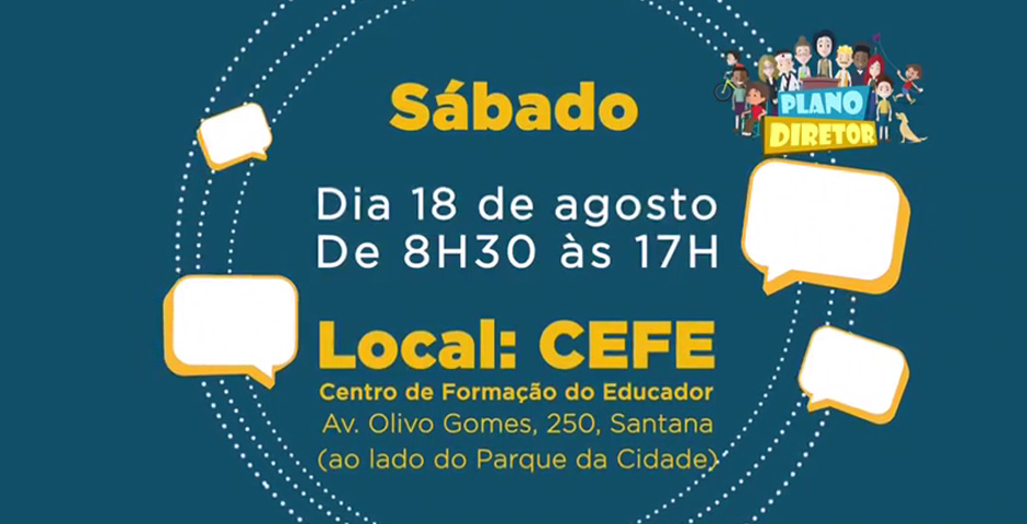 Fórum Plano Diretor