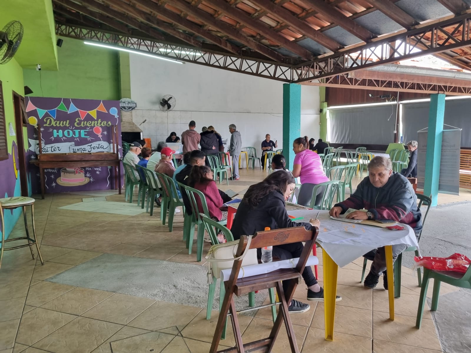 Coleta de documentos Chácaras Oliveiras